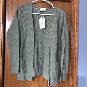 NWT Roxy Green Cardigan